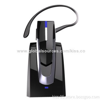 Bluetooth Headset, 6-hour Talking Time, Voice Prompt